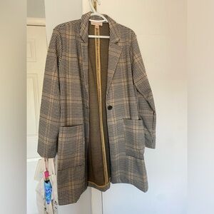 Philosophy Plaid Jacket